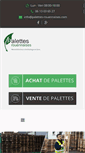 Mobile Screenshot of palettes-rouennaises.com